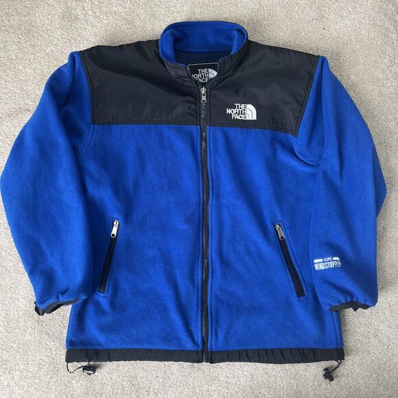 Vintage North Face Fleece Jacket Men Large Blue Summit Series Gore Windstopper - Picture 1 of 6